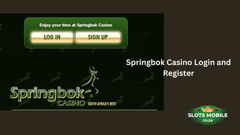 springbok casino register